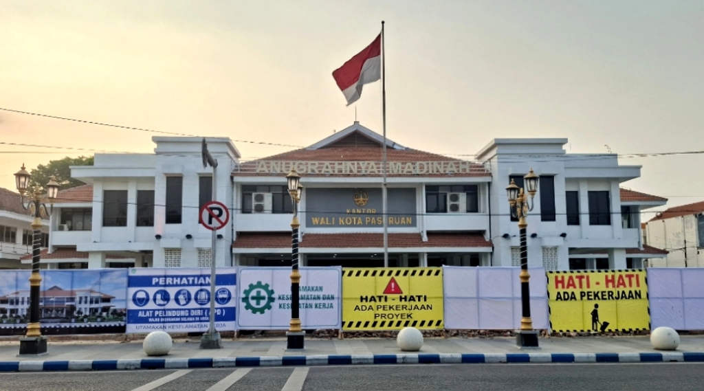 Revitalisasi Kantor Walkot Pasuruan Usung Konsep Cagar Budaya