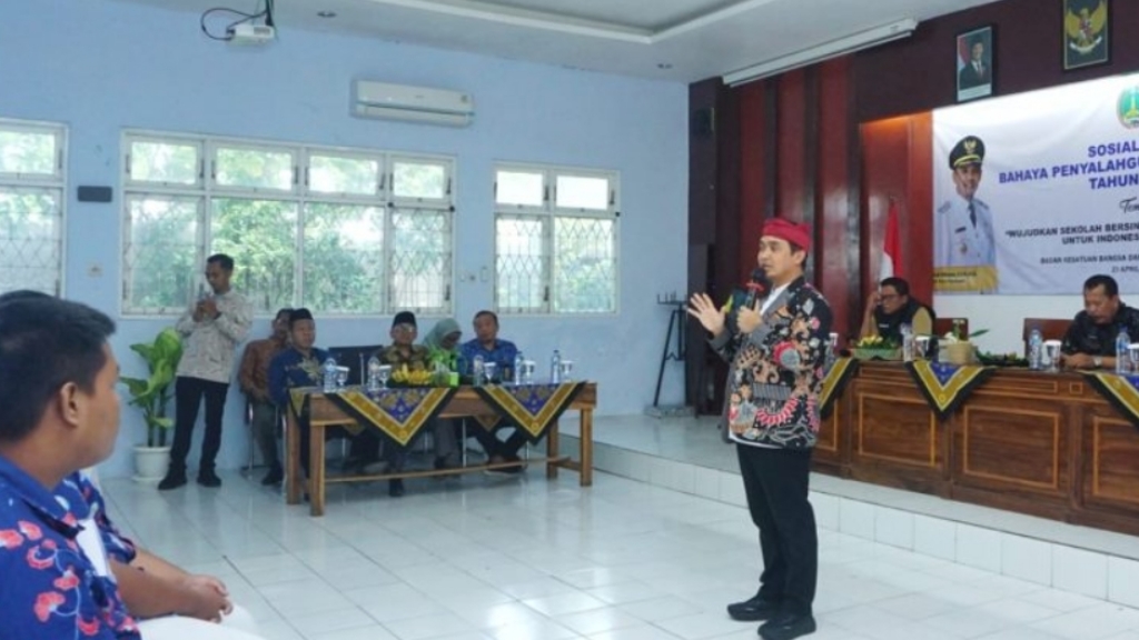 Bakesbangpol Kota Pasuruan Sosialisasi Bahaya Narkoba di Kalangan Pelajar 