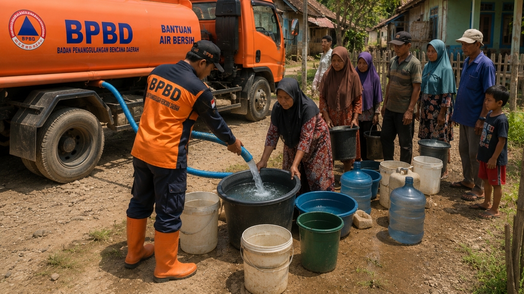 BPBD Jatim Belum Modifikasi Cuaca Meski 11 Daerah Tetapkan Siaga Darurat Kekeringan 