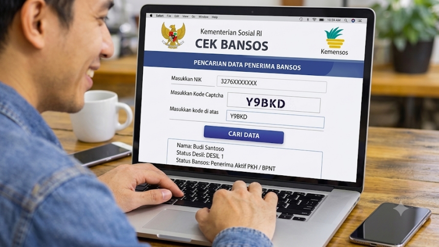 Cara Cek Desil Bansos 2026 Pakai NIK KTP, Ini Link Resminya