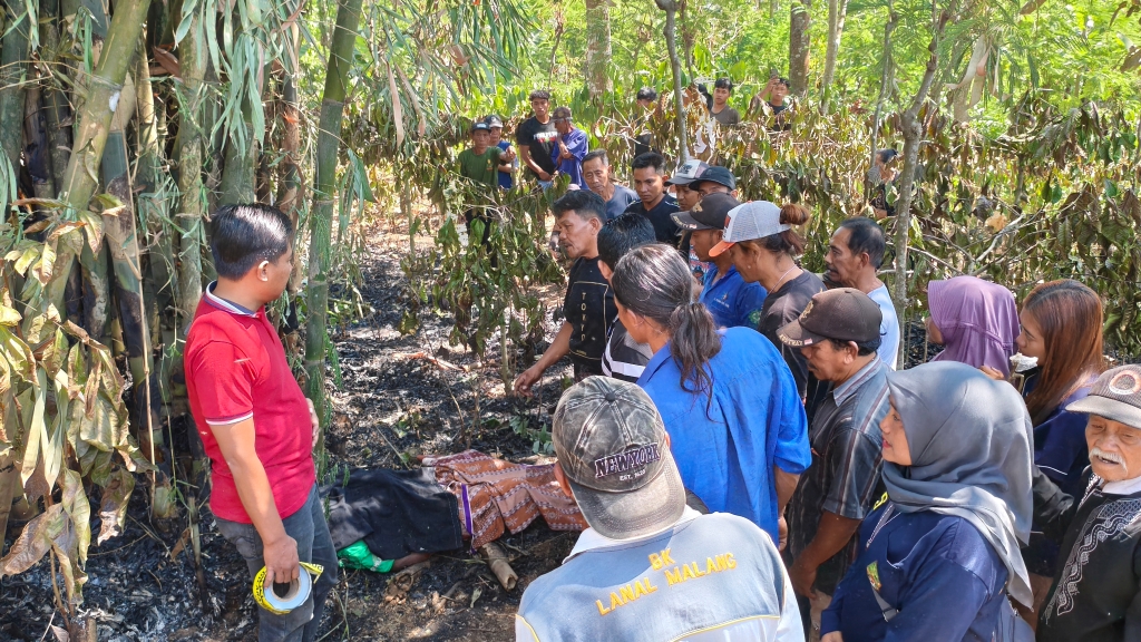 Lansia di Pasuruan Meninggal di Tengah Kebakaran Lahan Pekarangan