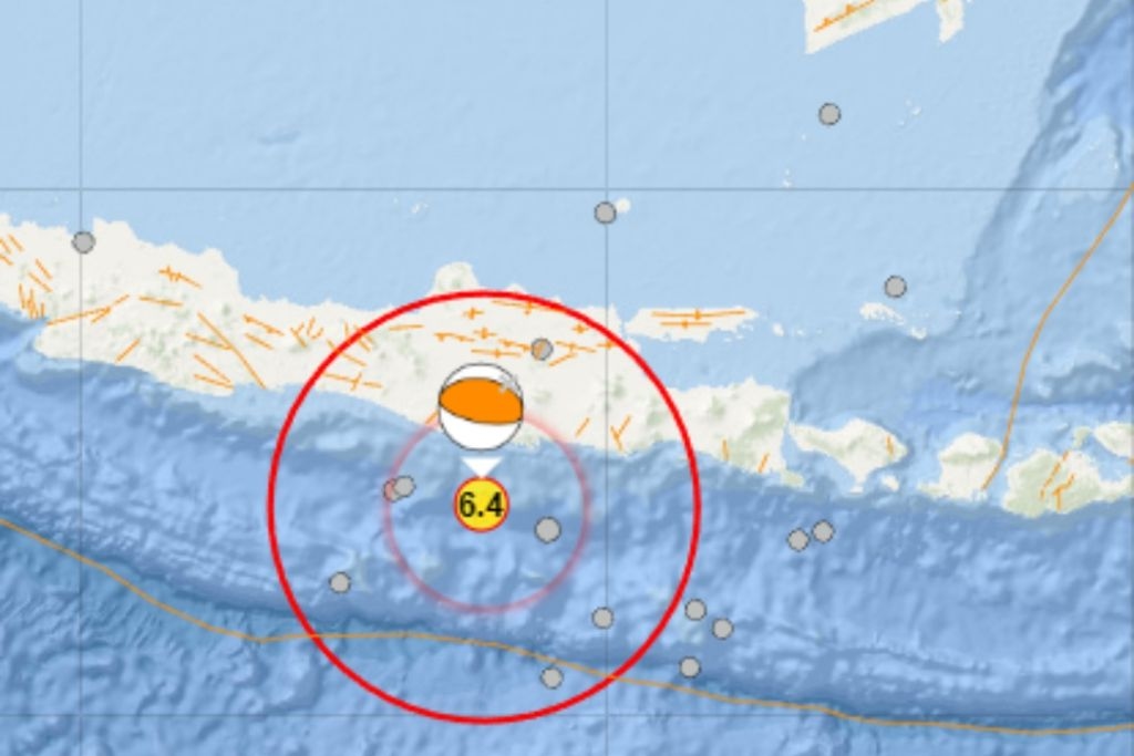 Gempa M 6,4 Guncang Pacitan, Terasa di Jateng hingga Bali