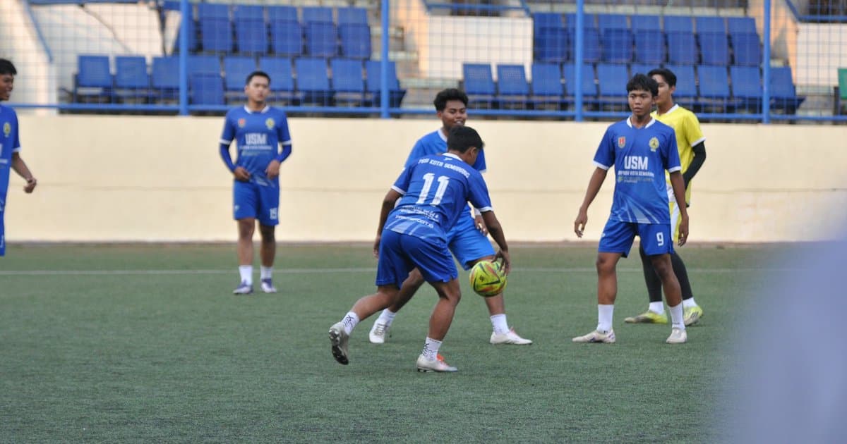 Tim Sepak Bola Porprov Kota Semarang Bidik Emas di Kandang Sendiri, Persiapan Tembus Satu Tahun