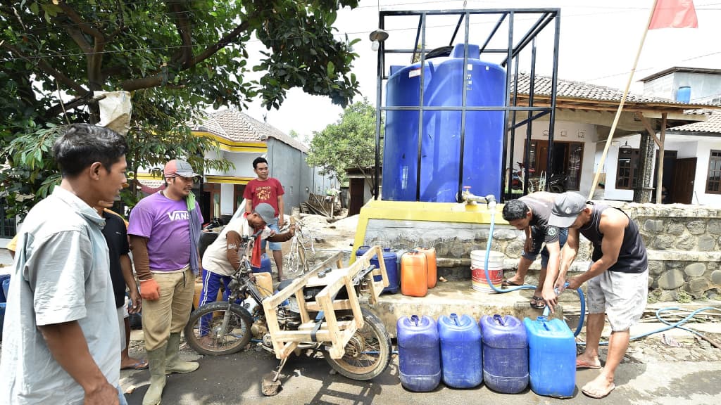 32 Tandon Permanen Dibangun di 15 Desa Pasuruan Atasi Kekeringan