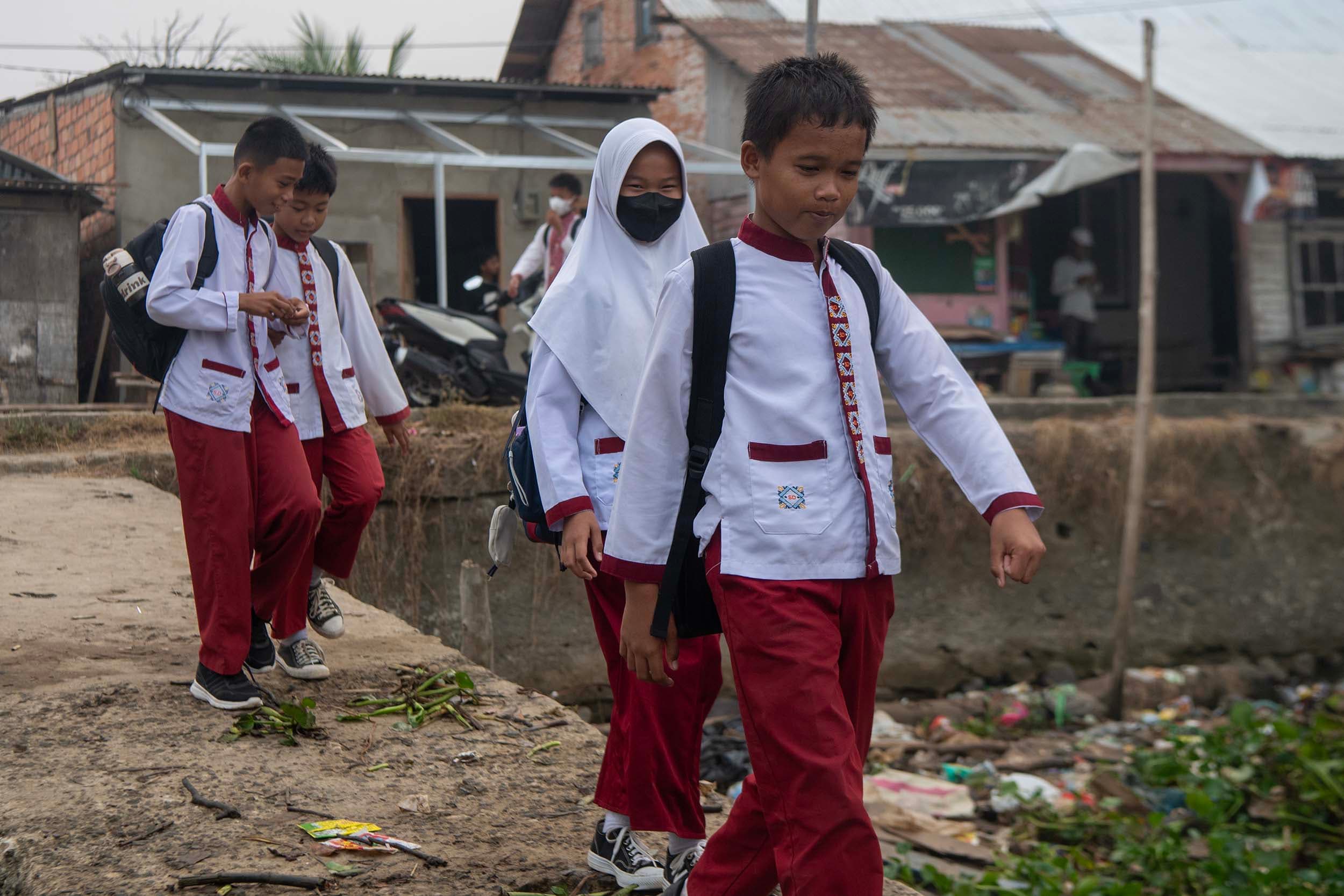 Udara Palembang Belum Membaik, Sekolah TK-SMP Masih PJJ