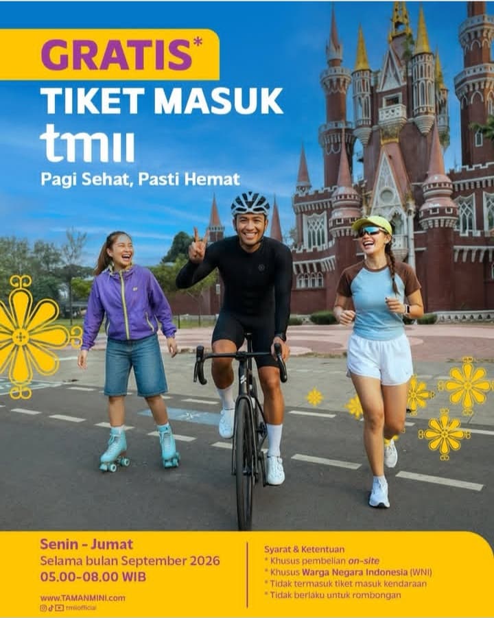 Kapan Lagi? TMII Gratiskan Tiket Masuk Selama September 2026, Ini Jadwal dan Syarat Lengkapnya!