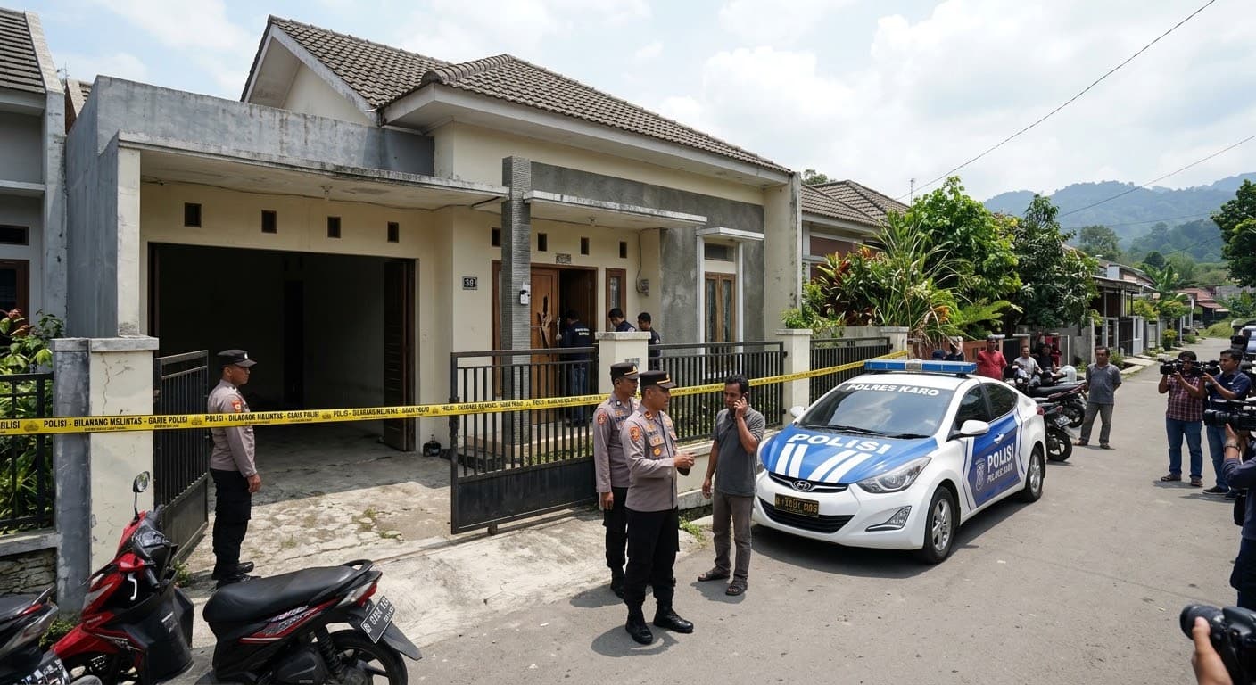 GEGER! Dosen ITB Ditemukan Tewas Mengenaskan di Kamar Mandi Rumahnya di Berastagi, Mobil Mitsubishi XForce Raib Diduga Dirampok