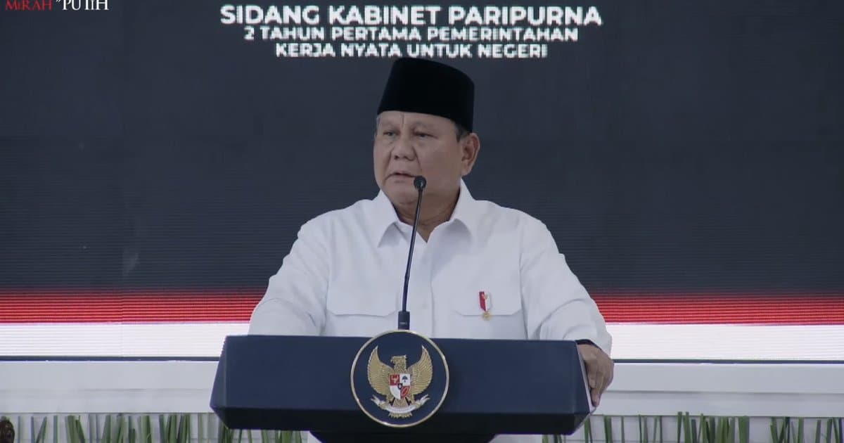 Prabowo Tak Gentar dengan Gertakan MSCI: Indonesia Tidak Takut Siapapun