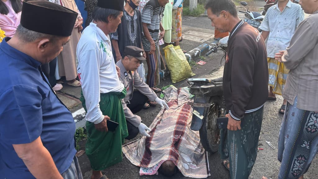 Tukang Sapu di Pasuruan Meninggal di Jalan, Diduga Kena Serangan Jantung