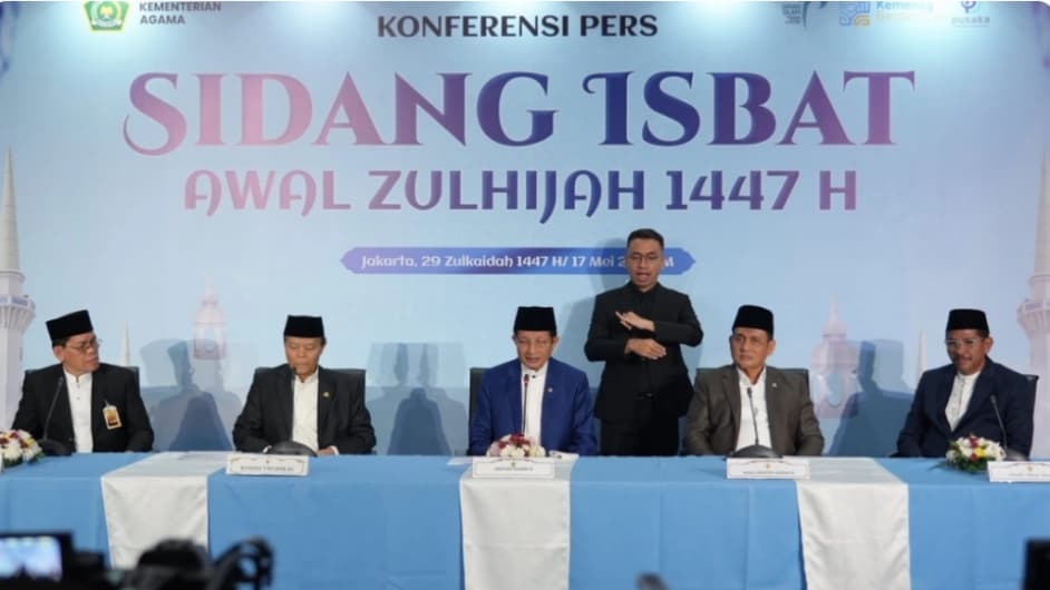 Pemerintah Tetapkan Iduladha 1447 H Jatuh pada 27 Mei 2026