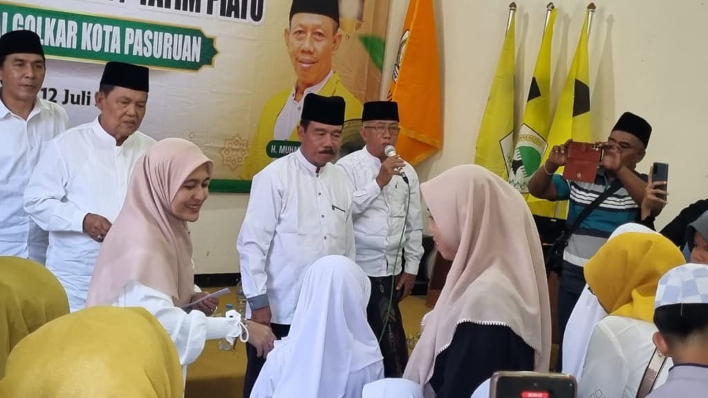 Jaga Tradisi Saban Tahun, Golkar Kota Pasuruan Guyur Santunan Berlipat ke Puluhan Anak Yatim