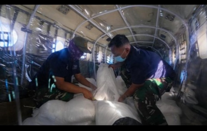BNPB Semai Satu Ton Garam di Langit Jatim untuk Membentuk Awan Hujan