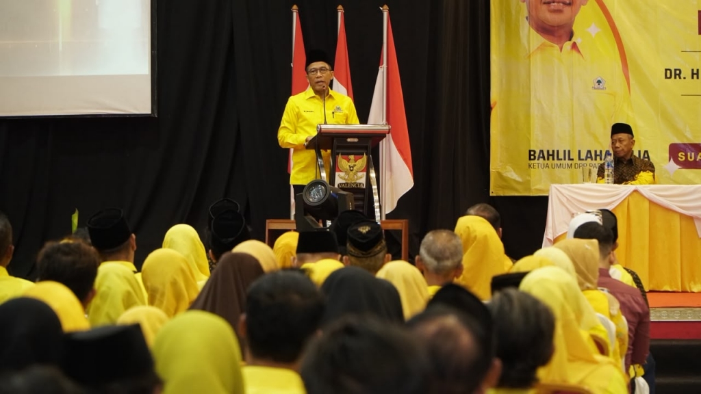Misbakhun Minta Kader Golkar Kota Pasuruan Jaga Amanah Rakyat